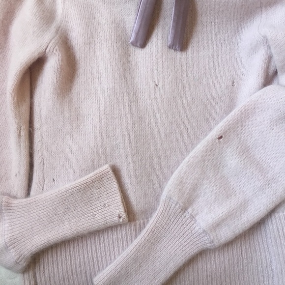 Lilac angora fur cardigan pink purple feminine - Picture 5 of 6